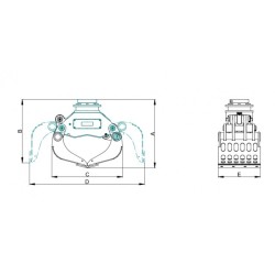 Pince de tri rotative et de démolition MARTIN pour pelle de 4T à 16T                              France compact