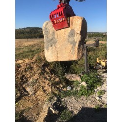 Pince de tri rotative et de démolition MARTIN pour pelle de 4T à 16T                              France compact