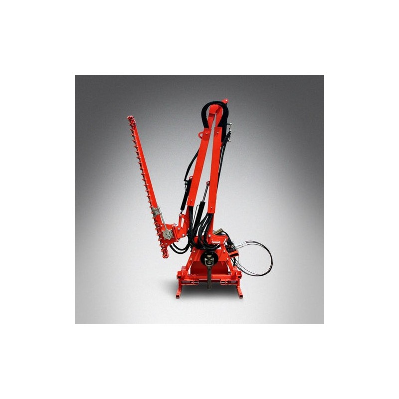 Taille haie à bras hydraulique pour tracteur de 20 Cv à 60 Cv