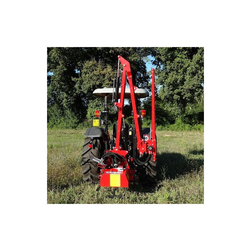 Taille haie à bras hydraulique pour tracteur de 20 Cv à 60 Cv