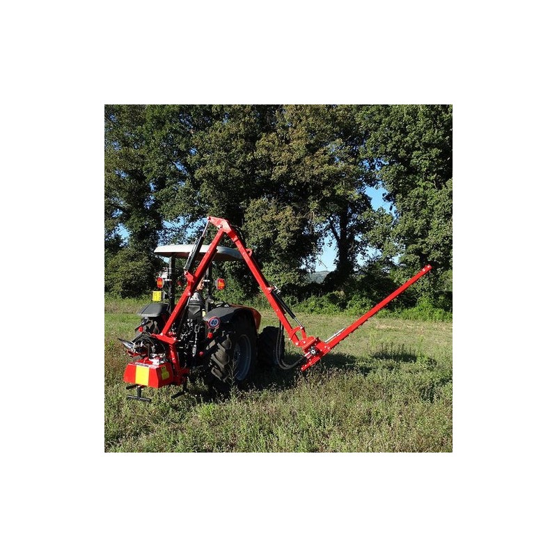 Taille haie à bras hydraulique pour tracteur de 20 Cv à 60 Cv