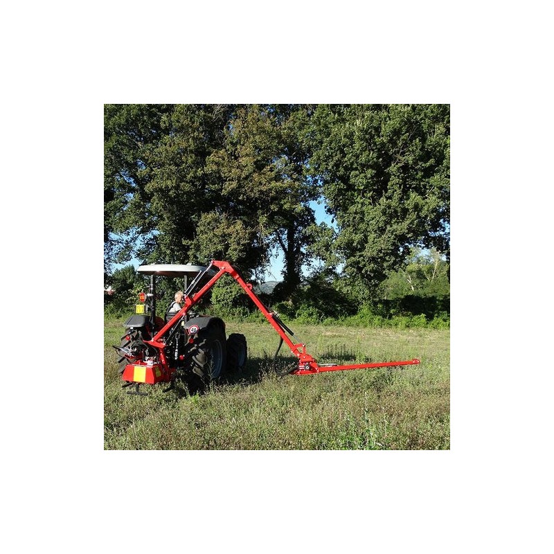 Taille haie à bras hydraulique pour tracteur de 20 Cv à 60 Cv
