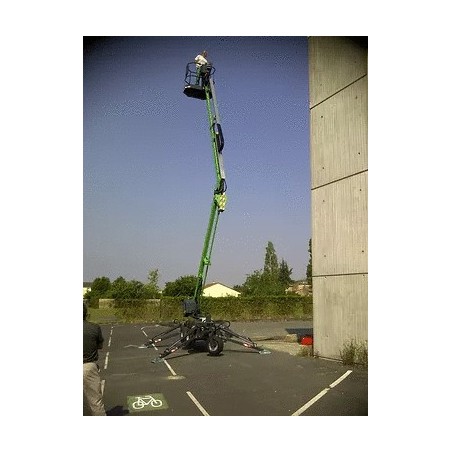 Nacelle araignée 12.50m sur roues ou sur chenilles