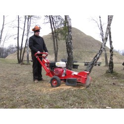 Rogneuse de souches, dessoucheuse thermique, grignoteuse de souches FSI B21