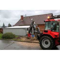 Rogneuses de souches pour tracto pelle et pelle