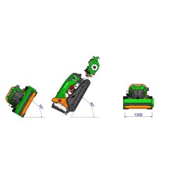 Porte outils Débroussailleuse  LV600 GREEN CLIMBER