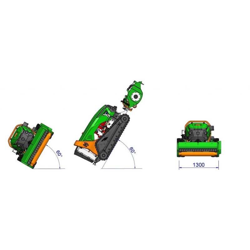 Porte outils Débroussailleuse  LV600 GREEN CLIMBER