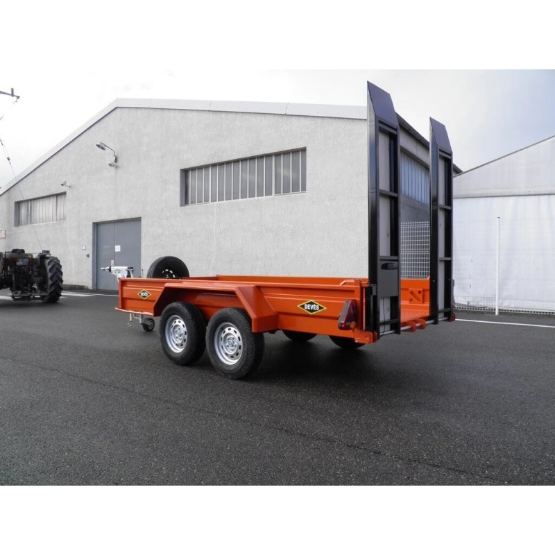 Remorque Porte Engins Routière 3.5T DEVES S35