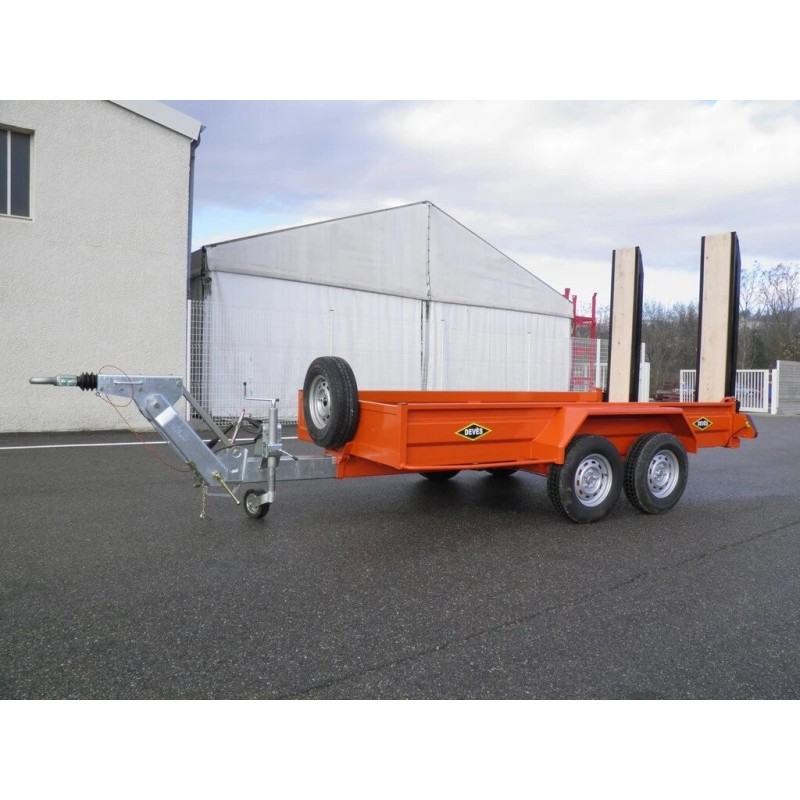 Remorque Porte Engins Routière 3.5T DEVES S35