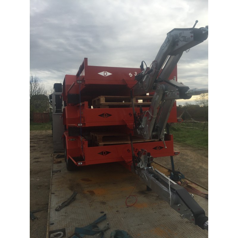 Remorque Porte Engins Routière 3.5T DEVES S35