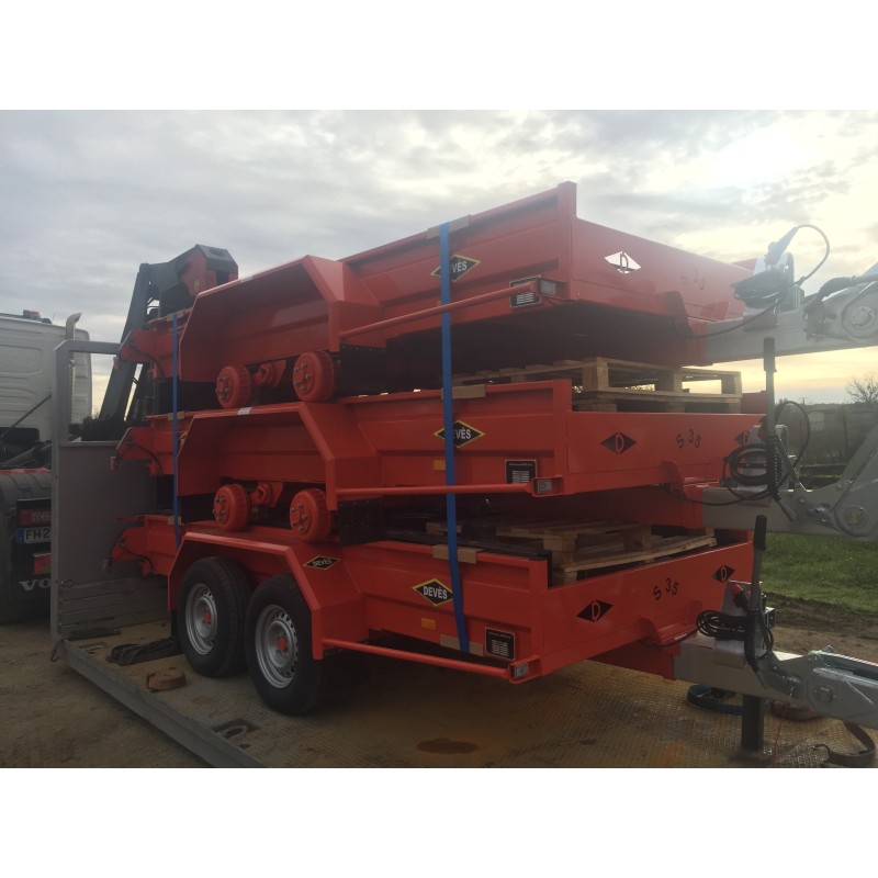 Remorque Porte Engins Routière 3.5T DEVES S35