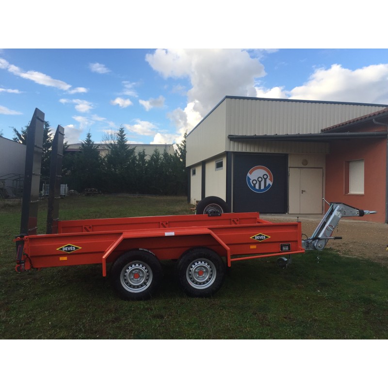 Remorque Porte Engins Routière 3.5T DEVES S35
