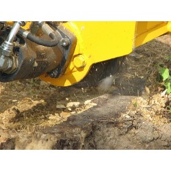 Rogneuse de souche hydraulique pour pelle de 1T5 à 4T