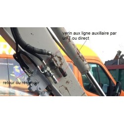 Pouce de manutention hydraulique pour pelle de 2Tà 8T