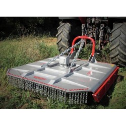 Débroussailleuse semi forestière à lames ou à chaînes pour tracteur de 50 Cv à 140 Cv