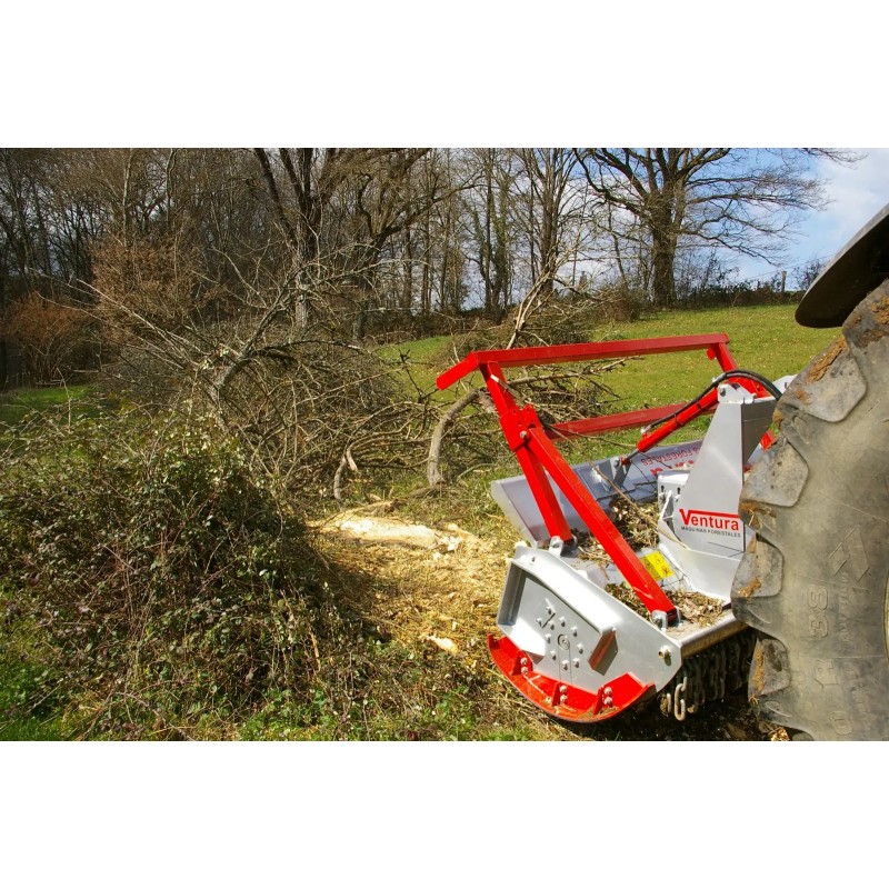 Broyeur forestier à marteaux fixes en widia pour tracteurs de 60 à 130 cv VENTURA CAUCA