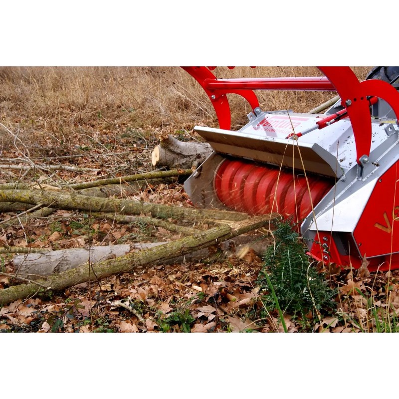 Broyeur forestier à marteaux fixes en widia pour tracteurs de 70 à 150 cv TFV VENTURA VOLTA