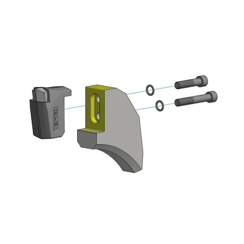 Broyeur de pierres et fraiseuse pour les sols 20cm FRONTAL VENTURA TPVH – HAN