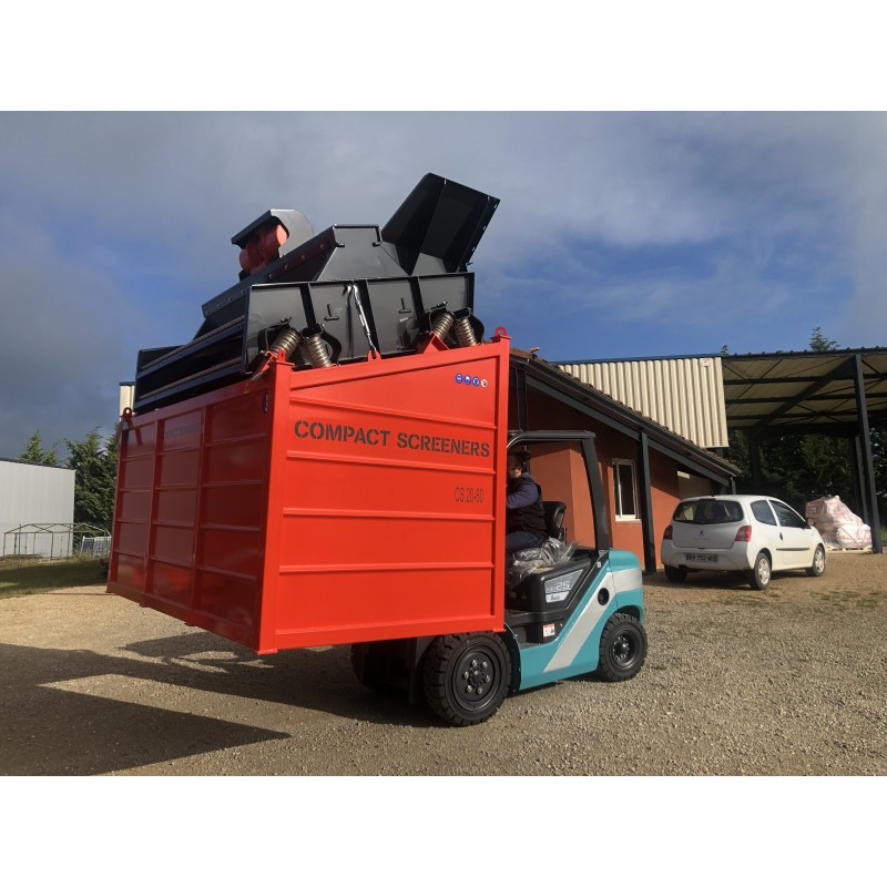 Crible compact screeners CS 20-60 50 à 80 t/h CS20-60