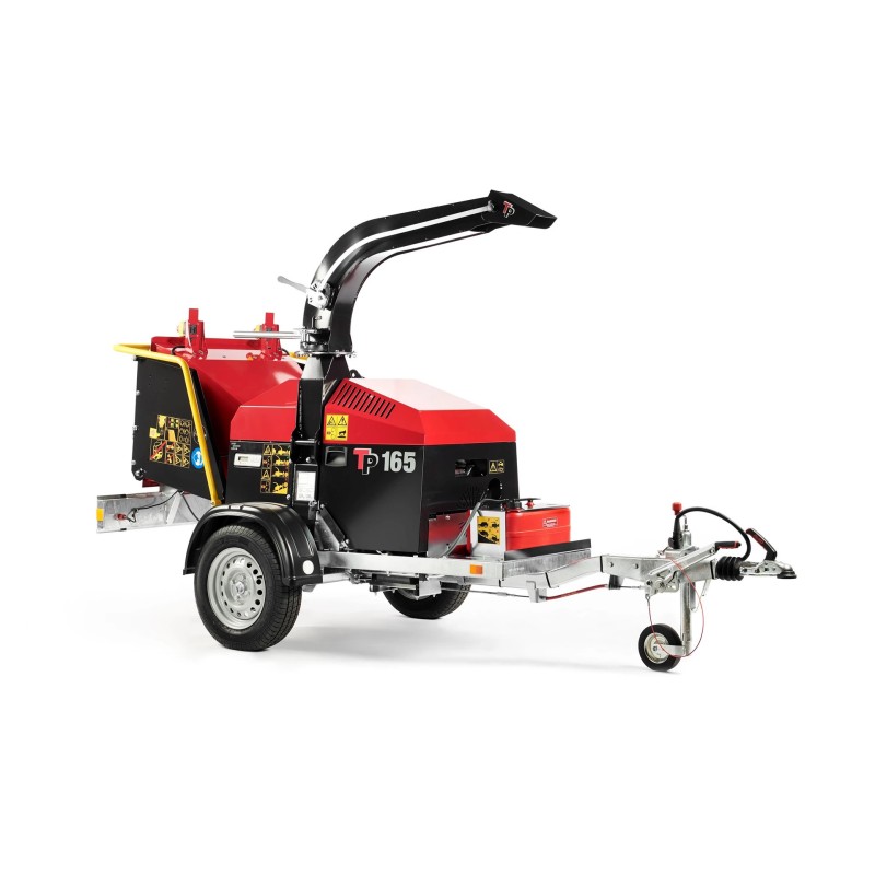 Déchiqueteuse de branches et de végétaux TP175 MOBILE DIESEL MOTEUR KUBOTA STAGE V