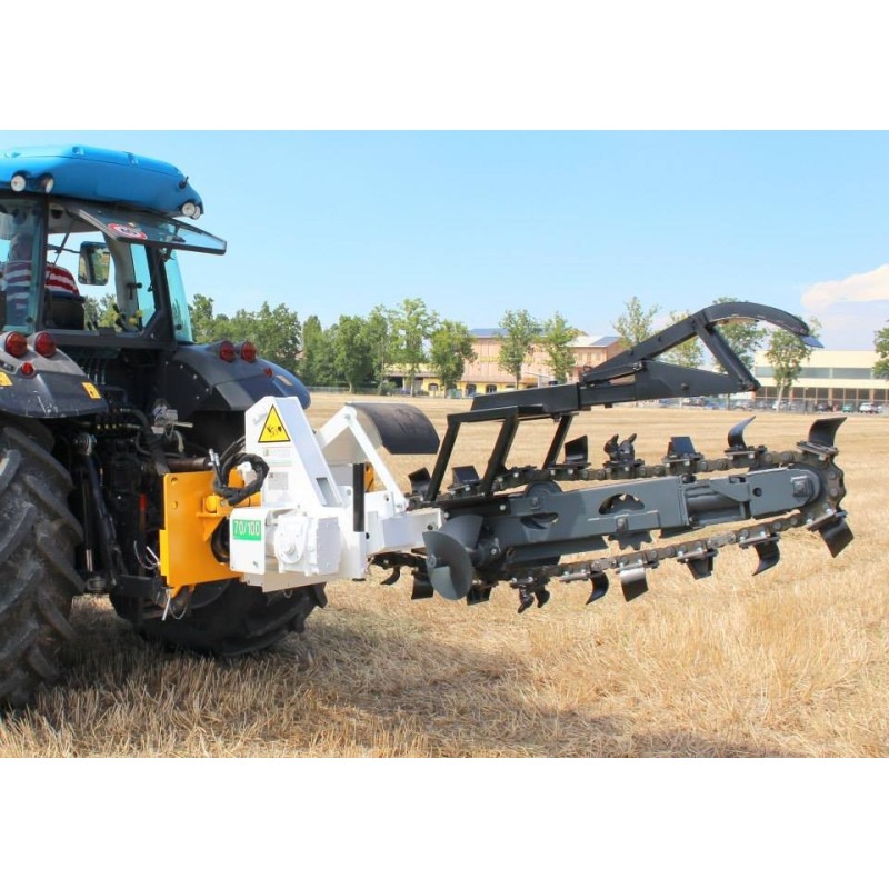 TRANCHEUSE DE SOL GARBIN TZ 70/100 POUR TRACTEUR
