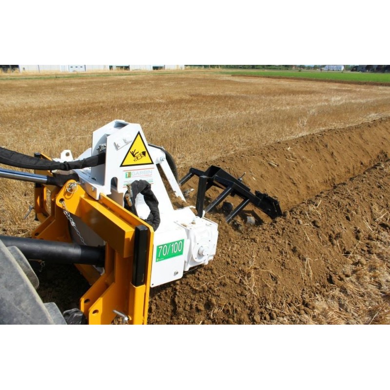 TRANCHEUSE DE SOL GARBIN TZ 70/100 POUR TRACTEUR