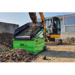 Crible stationnaire traserscreen DB-15 De 2 à 15 Tonnes par heure