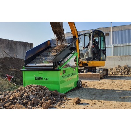 Crible stationnaire traserscreen DB-15 De 2 à 15 Tonnes par heure