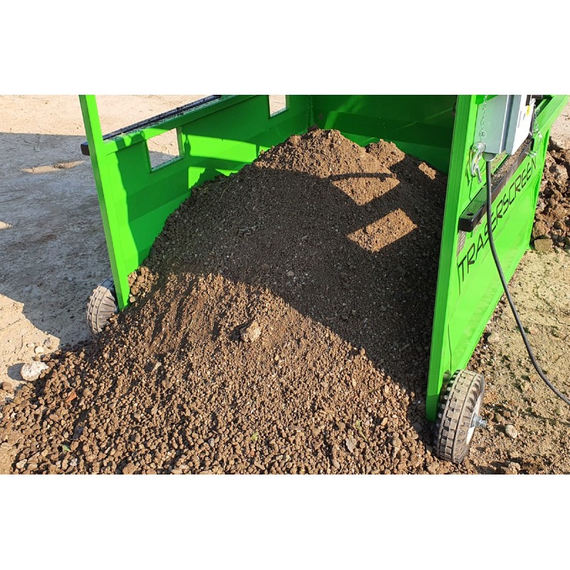 Crible stationnaire traserscreen DB-15 De 2 à 15 Tonnes par heure