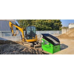 Crible stationnaire traserscreen DB-15 De 2 à 15 Tonnes par heure