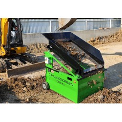 Crible stationnaire traserscreen DB-15 De 2 à 15 Tonnes par heure