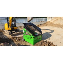 Crible stationnaire traserscreen DB-15 De 2 à 15 Tonnes par heure