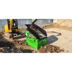 Crible stationnaire traserscreen DB-15 De 2 à 15 Tonnes par heure