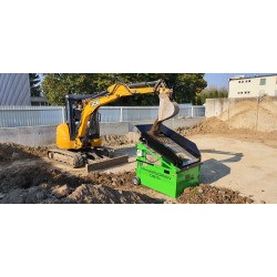 Crible stationnaire traserscreen DB-15 De 2 à 15 Tonnes par heure