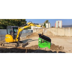 Crible stationnaire traserscreen DB-15 De 2 à 15 Tonnes par heure