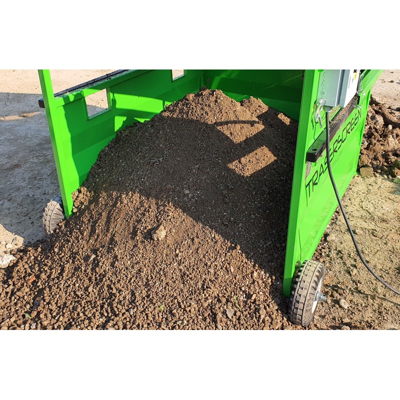Crible stationnaire traserscreen DB-15 De 2 à 15 Tonnes par heure