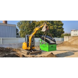 Crible stationnaire traserscreen DB-15 De 2 à 15 Tonnes par heure