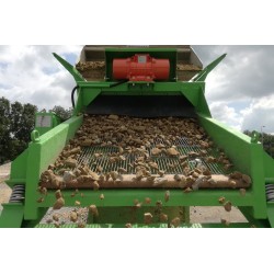 Crible stationnaire traserscreen DB-25 Capacité de criblage de 7 à 25 Tonnes par heure