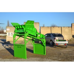 Crible stationnaire traserscreen DB-25 Capacité de criblage de 7 à 25 Tonnes par heure