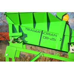 Crible stationnaire traserscreen DB-25 Capacité de criblage de 7 à 25 Tonnes par heure