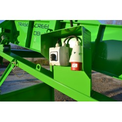 Crible stationnaire traserscreen DB-25 Capacité de criblage de 7 à 25 Tonnes par heure