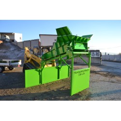 Crible stationnaire traserscreen DB-25 Capacité de criblage de 7 à 25 Tonnes par heure