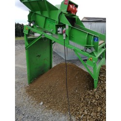 Crible stationnaire traserscreen DB-25 Capacité de criblage de 7 à 25 Tonnes par heure