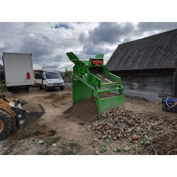 Crible stationnaire traserscreen DB-25 Capacité de criblage de 7 à 25 Tonnes par heure