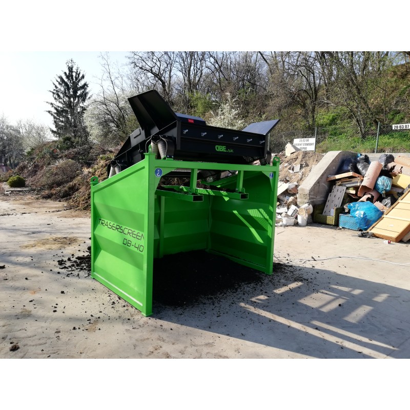 Crible stationnaire traserscreen 15-38 t/h Crible stationnaire DB-40 
