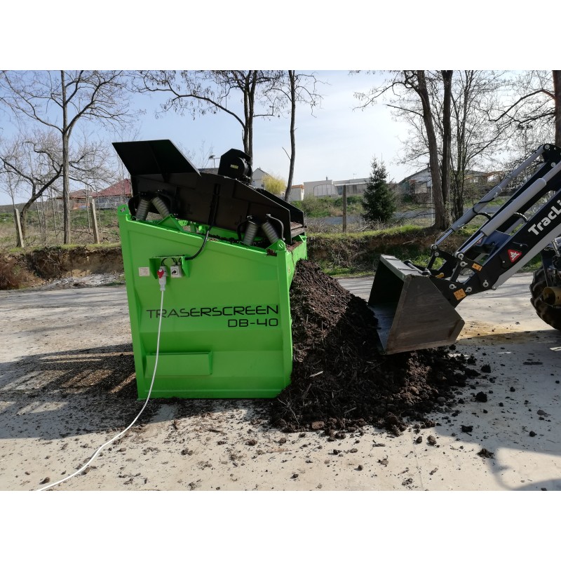 Crible stationnaire traserscreen 15-38 t/h Crible stationnaire DB-40 