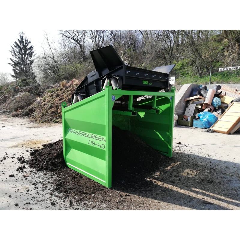Crible stationnaire traserscreen 15-38 t/h Crible stationnaire DB-40 