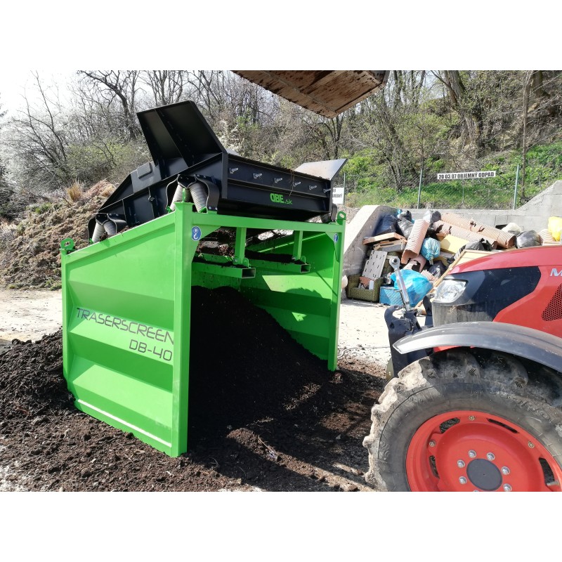 Crible stationnaire traserscreen 15-38 t/h Crible stationnaire DB-40 