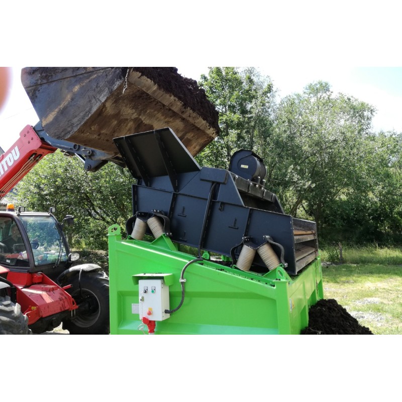 Crible stationnaire traserscreen DB-40L 18-60 t/h