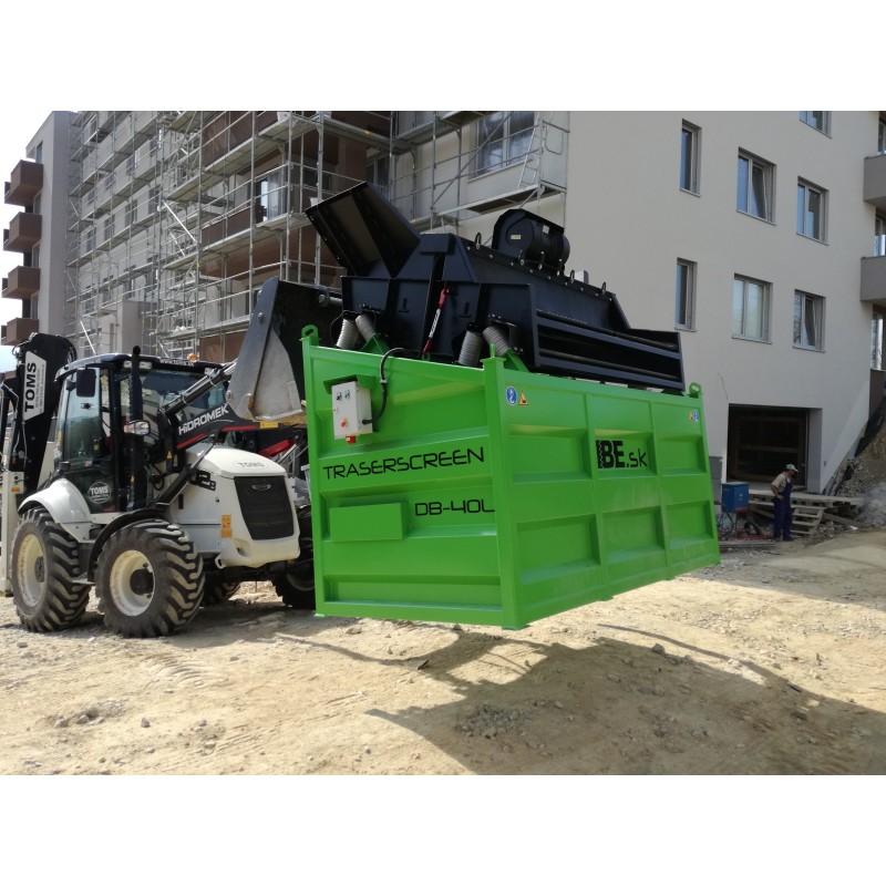 Crible stationnaire traserscreen DB-40L 18-60 t/h